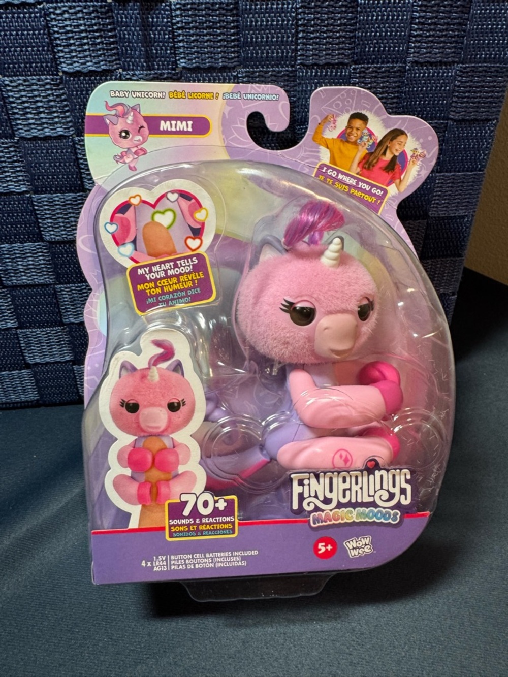 Fingerlings Mimi Baby Unicorn Plush - Pink